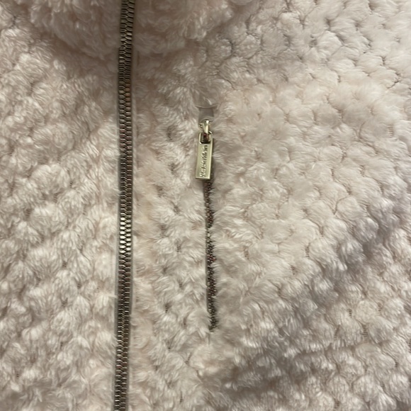 Calvin Klein Cream Fleece Jacket M - Picture 4 of 8